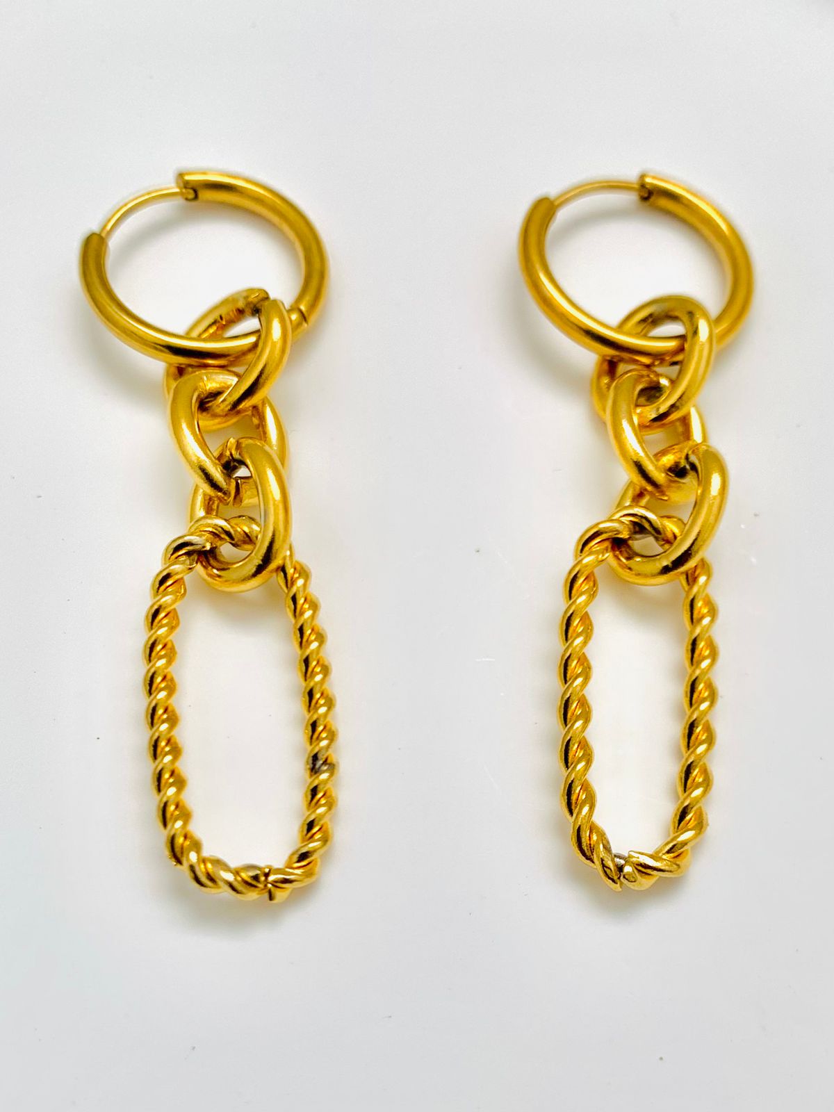 Bold Chain Drop Earrings
