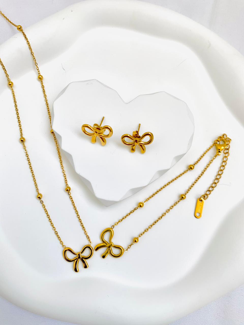 Bow-Knot Jewelry Set