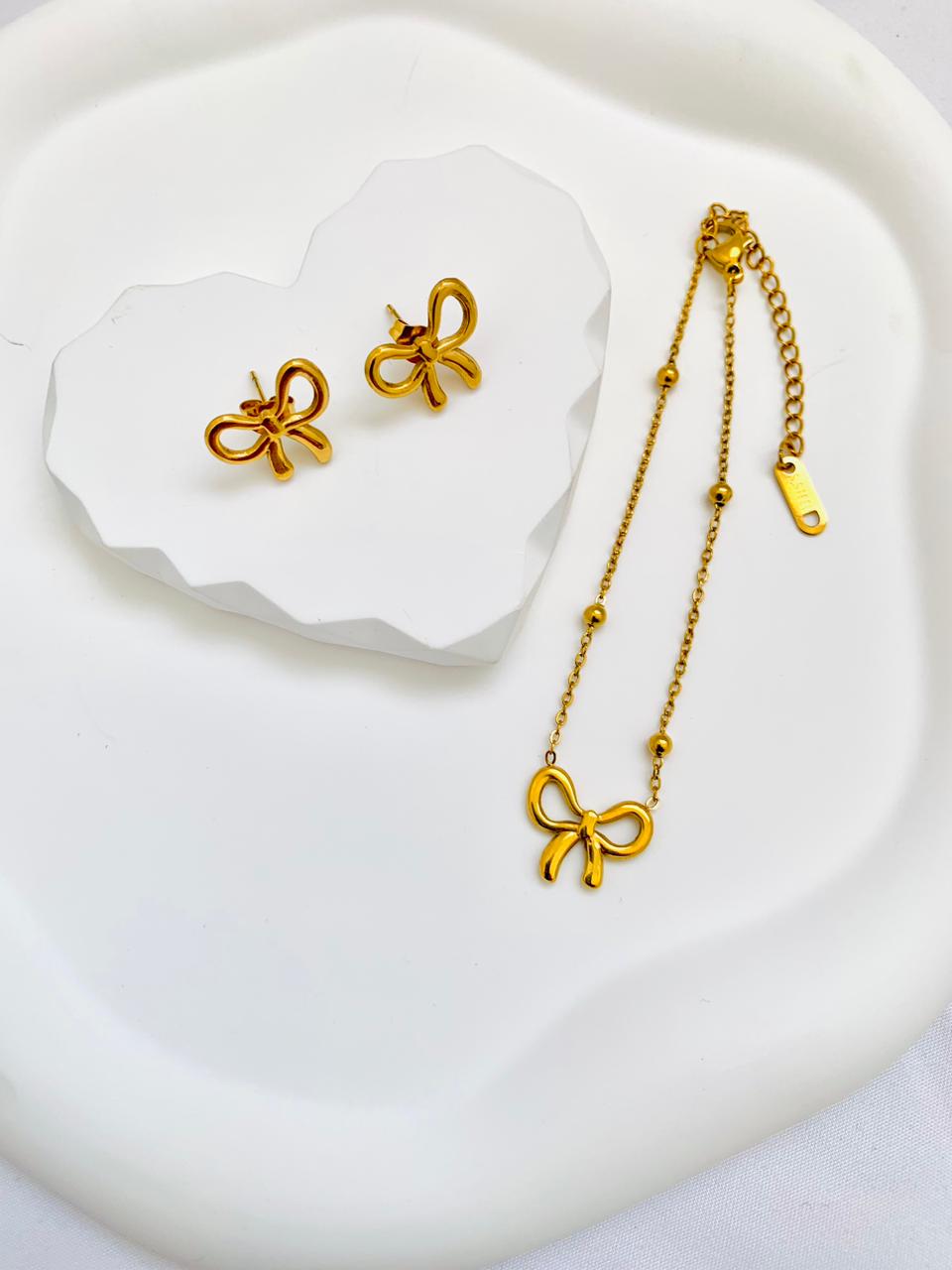 Bow-Knot Jewelry Set